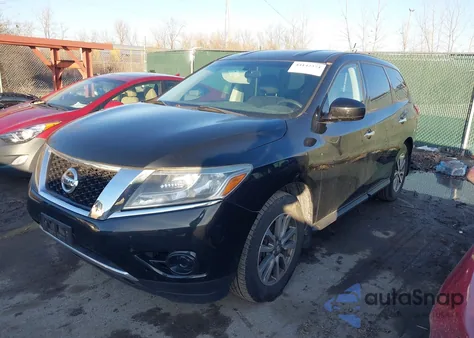 2015 Nissan Pathfinder S from USA, damaged, VIN 5N1AR2MM5FC626570